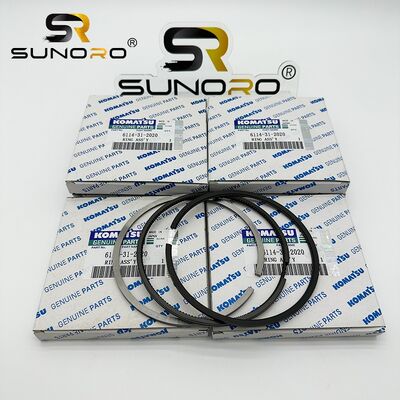 Machinery Engine Piston Ring 6745-31-2010 4089644 for Excavator PC300-7EO PC360-7EO PC300-8 Engine SAA6D114E-3 QSC8.3