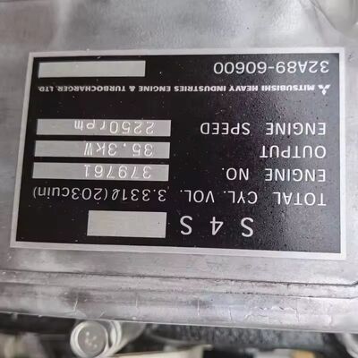 Mitsubishi Forklift Engine Assembly 32A89-60600 32A89-07400 Genuine Original Replacement Parts for Industrial Forklifts