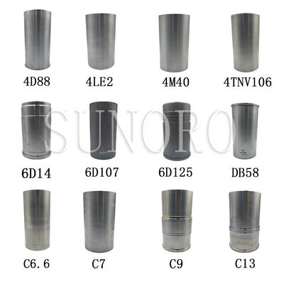 EK100 Cylinder Liner 11467 1910 Excavator Engine Parts SUNORO Construction Machinery Shipment DHL FEDEX TNT EMS UPS