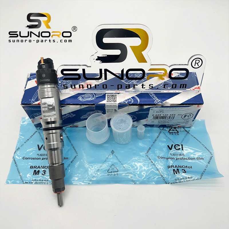 Excavator Parts 0445120354 Common Rail Injector 0445 120 354 Nozzle ...