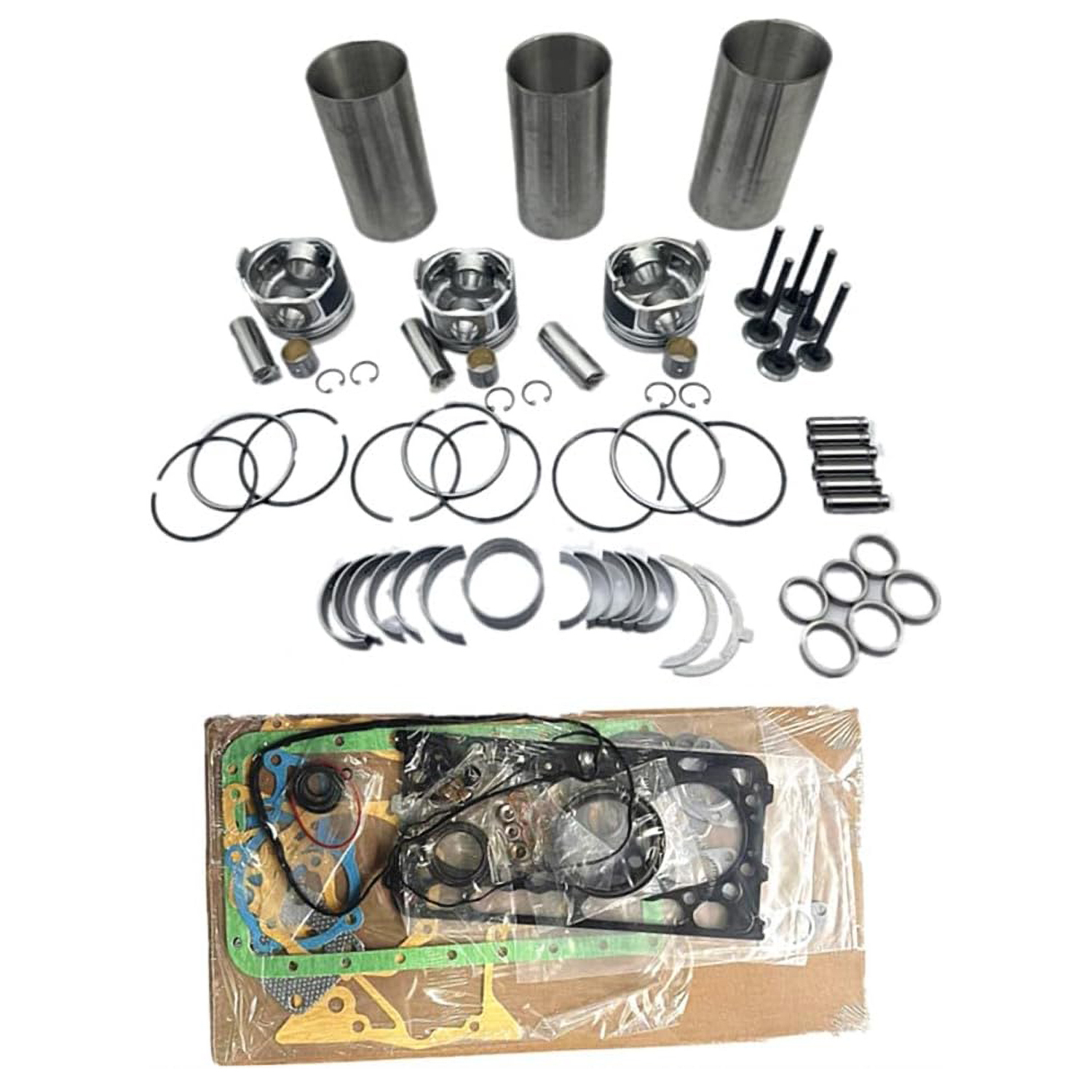 Komatsu 3D84 Overhaul Rebuild Kit for PC20-5, PC30-6 Excavators