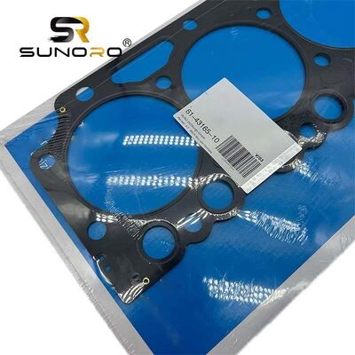Gasket cylinder head shipped through DHL FEDEX TNT EMS SUNORO 61-43165-10 VICTOR REINZ 04292653 compatible with EC210D