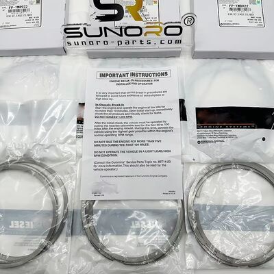Crawler Excavator Piston Ring One Cylinder Combo 1343761 1644187 1723284 Part Number Suitable for C15 3406 Engine Series